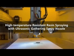 500 °C 고온 페로브스카이트 재료 자동 초음파 분사 기계